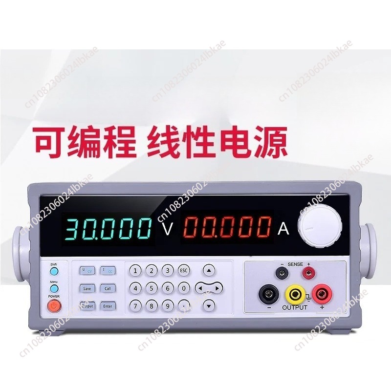 Fuente de alimentación CC prog - Programmable Linear Dc Power Supply 30V 10A reseña y precio