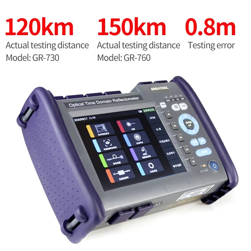 Reflectómetro Óptico Portátil  - Optical Time Domain Reflectometer Otdr 1310 1550Nm reseña y precio