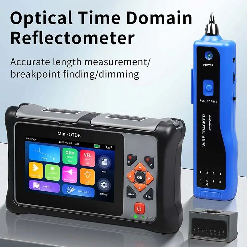 COMPTYCO KP800 OTDR de 100KM 1 - Optical Time Domain Reflectometer Otdr 1310 1550Nm reseña y precio