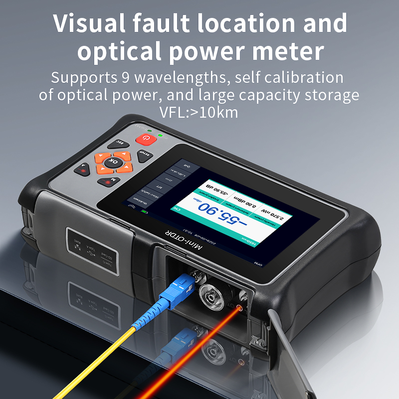 COMPTYCO KP800 OTDR de 100KM 1 - Optical Time Domain Reflectometer Otdr 1310 1550Nm reseña y precio