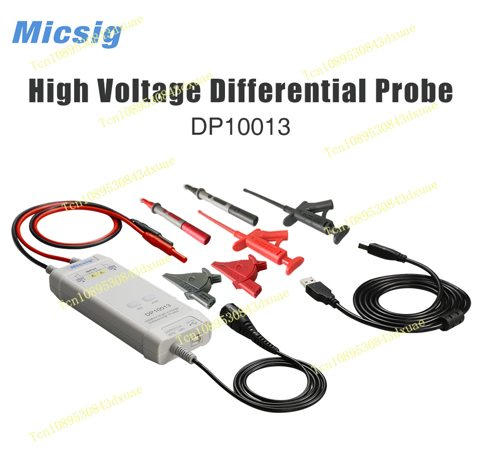 Osciloscopio Micsig 2025, 1300 - High Voltage Differential Probe 100Mhz 1300V reseña y precio