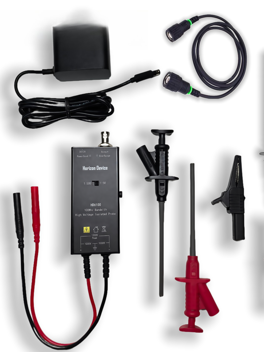 Sonda activa Sonda diferencial - High Voltage Differential Probe 100Mhz 1300V reseña y precio